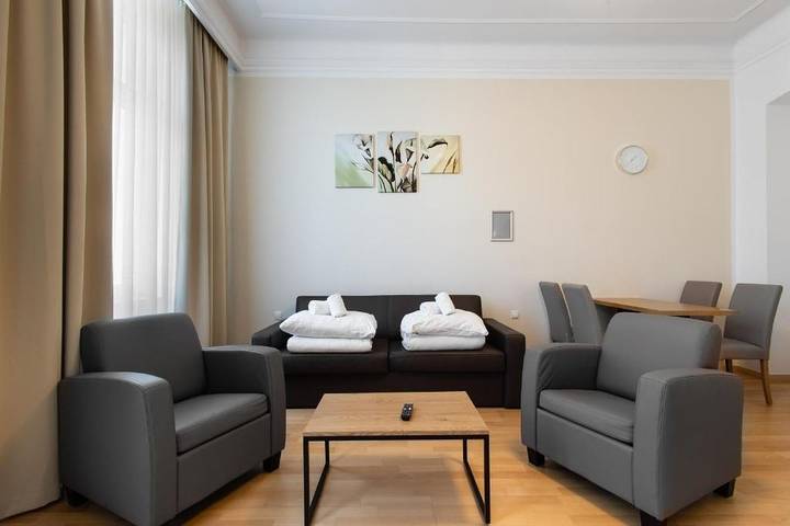 Ferienwohnung für 4 Personen, mit Balkon und Terrasse in Wiener Prater