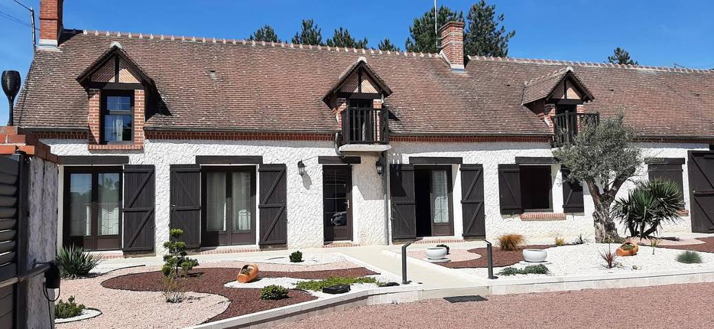 Location de vacances pour 12 personnes, avec piscine ainsi que jardin et jacuzzi à Châtillon-sur-Cher - 3