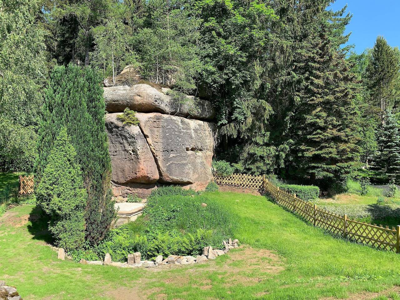 Ferienhaus Dunja - Waldferienhaus Dunja in Oybin, Zittauer Gebirge