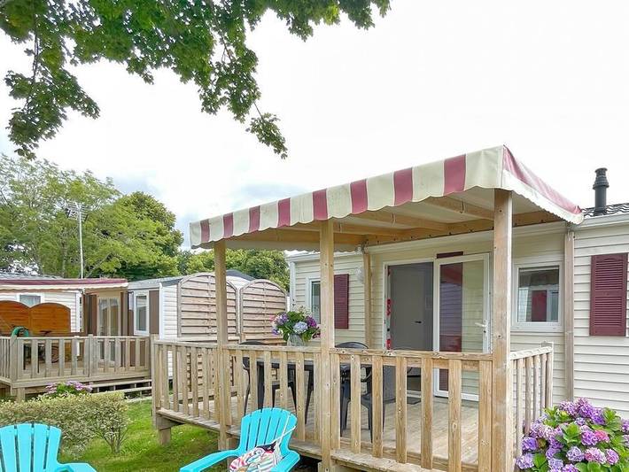 Camping pour 4 personnes, avec Bassin pour enfant et Piscine à Sarzeau