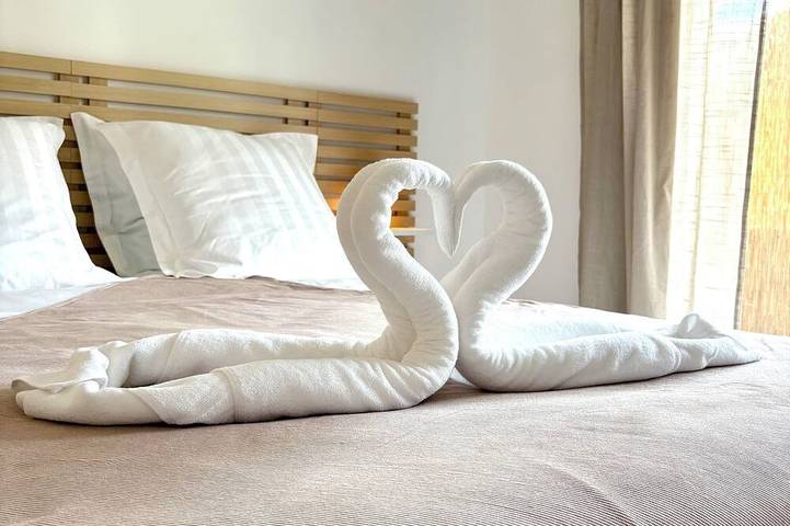 Appartement de vacances pour 6 personnes, avec balcon