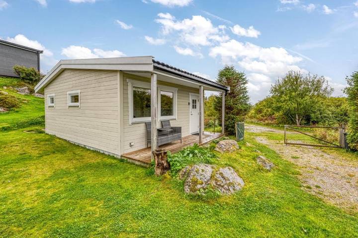 Ferienhaus für 4 Personen, mit Terrasse und Garten sowie Ausblick in Frøya