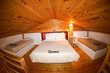 Log Cabin for 4 Guests in Fontana Lake, Swain County, Picture 1