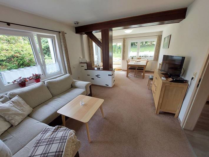 Ferienwohnung für 4 Personen, mit Terrasse und Garten in Eibenstock - 2