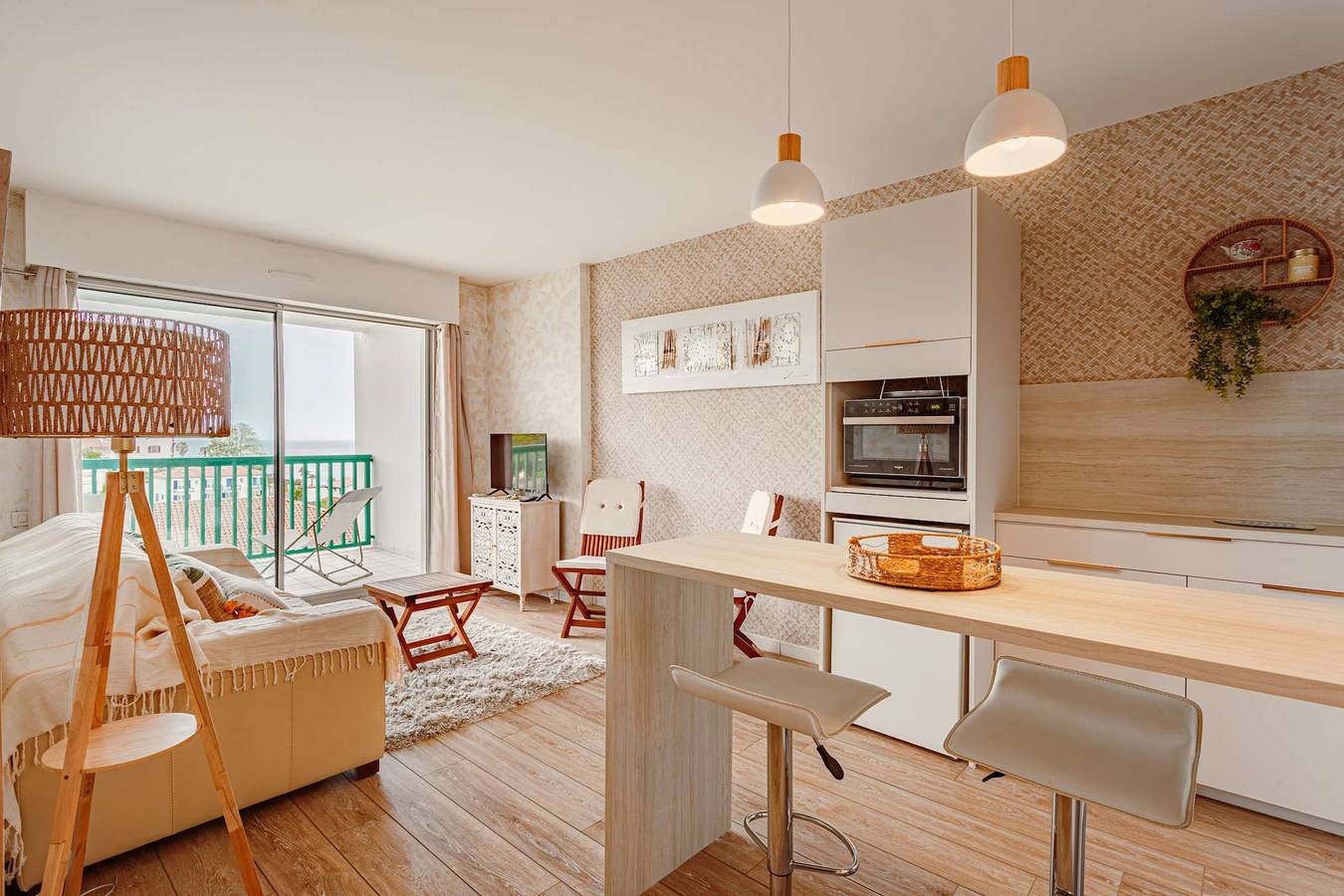 Apartamento entero, Apartamento de vacaciones para 2 personas con terraza in Ciboure, Region de Bayona