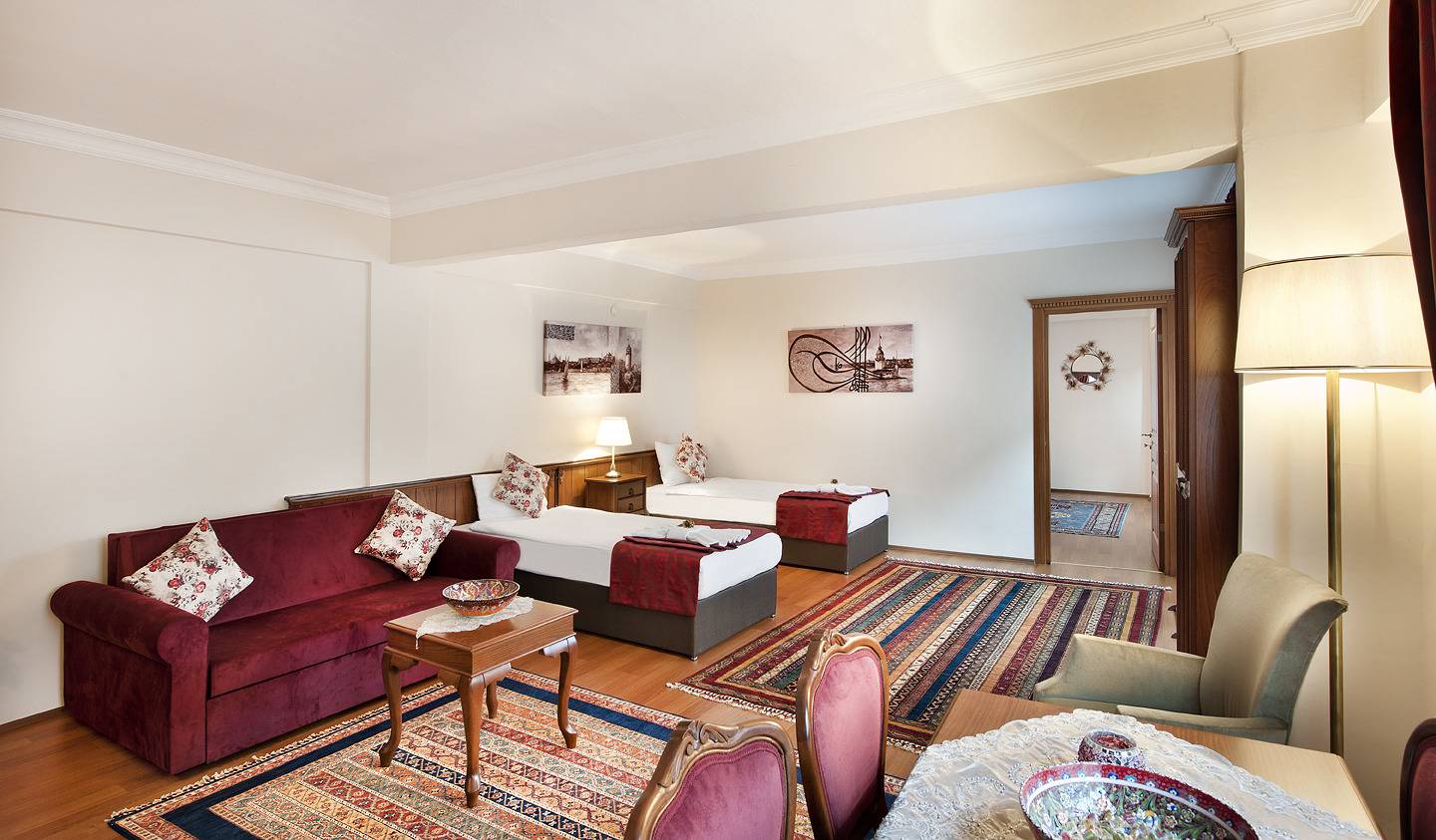 Schönes Apartment mit Blick auf die Blaue Moschee in Fatih, Binbirdirek Mahallesi