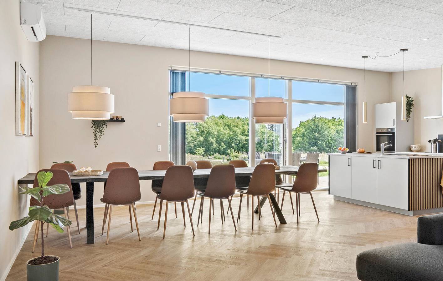 Ferienhaus für 12 Personen mit Terrasse in Mørkholt, Børkop