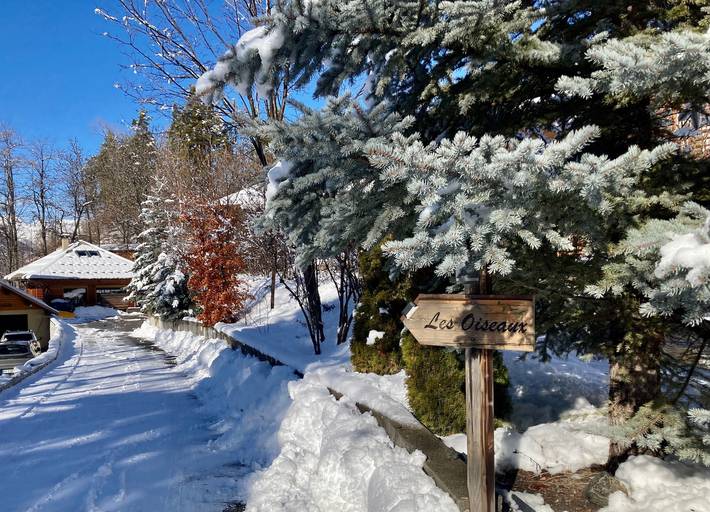 Chalet "Charmant Petit Individuel" mit privater Terrasse und WLAN in Briançon, Serre Chevalier