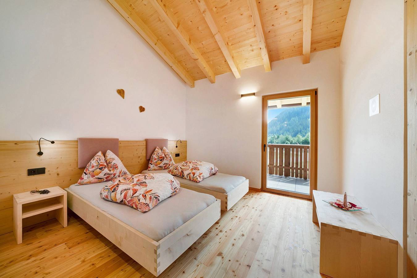 Ganze Wohnung, Ferienwohnung "Masi Lavendel" mit Seeblick, Privatem Balkon und Wlan in Kuppelwies, Ulten