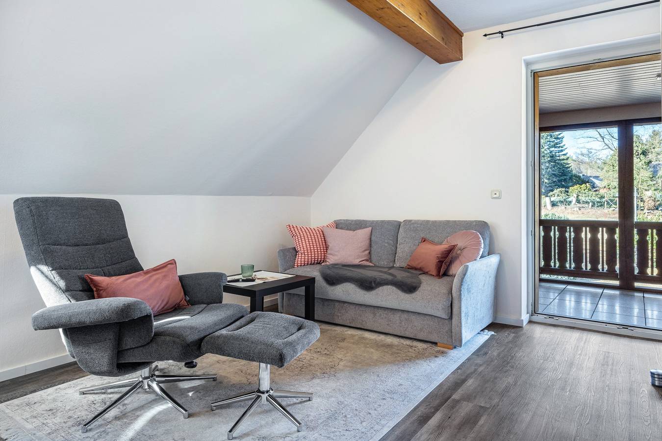 Ganze Wohnung, Ferienwohnung 'Haus Wacholder Wohnung 1' mit Balkon und Wlan in Undeloh, Nordheide