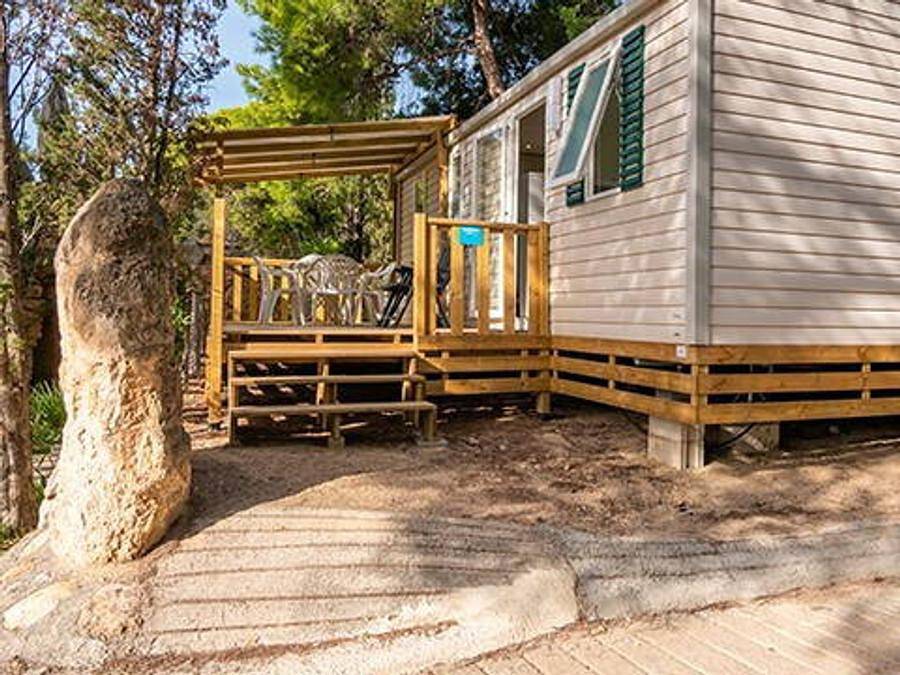 Camping Playa Brava - Mobilhome 6 personas - Mobil-home | Confort | 3 Dormitorios | 6 Pers. | Terraza elevada | Aire acondicionado in Pals, Costa Brava