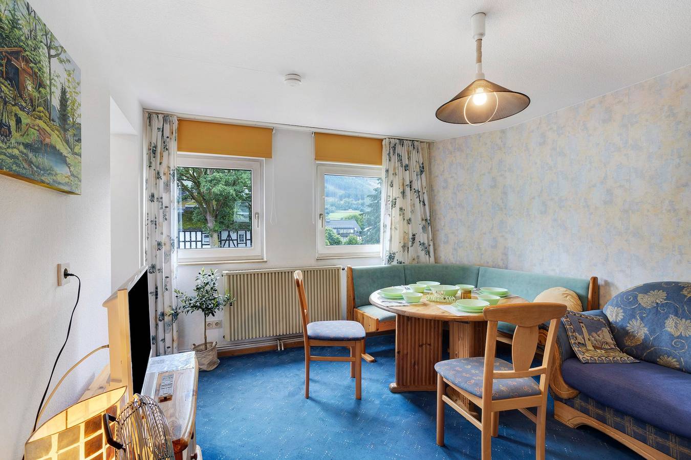 Ganze Wohnung, Ferienwohnung '2 Bergblick, 60qm' mit Bergblick, Gemeinschaftsgarten und Wi-Fi in Lennestadt, Sauerland
