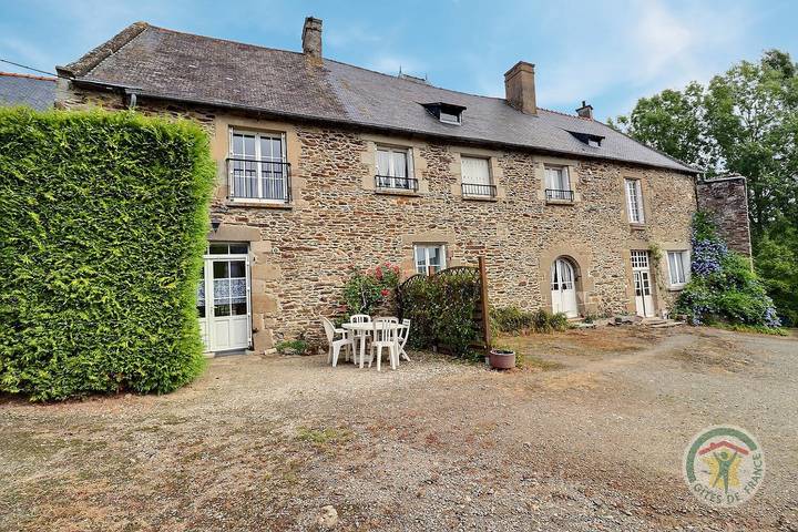 Maison de vacances pour 4 personnes, avec Jardin et Vue à Saint-Méloir-des-Ondes