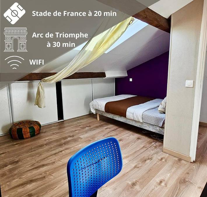 Appartement de vacances pour 2 personnes, avec vue ainsi que jardin et terrasse