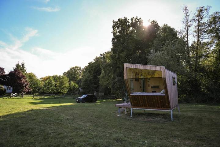 Ferienhaus für 2 Personen, mit Terrasse und Garten