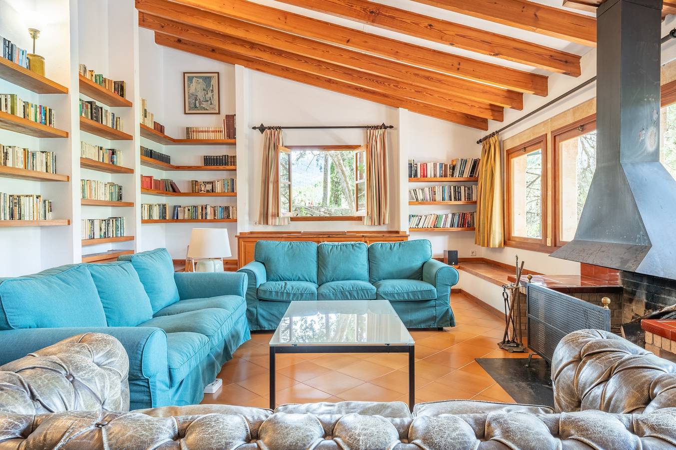 Chalet 'Ses Llebres' con piscina privada, Wi-Fi y aire acondicionado in Buñola, Mallorca Oeste