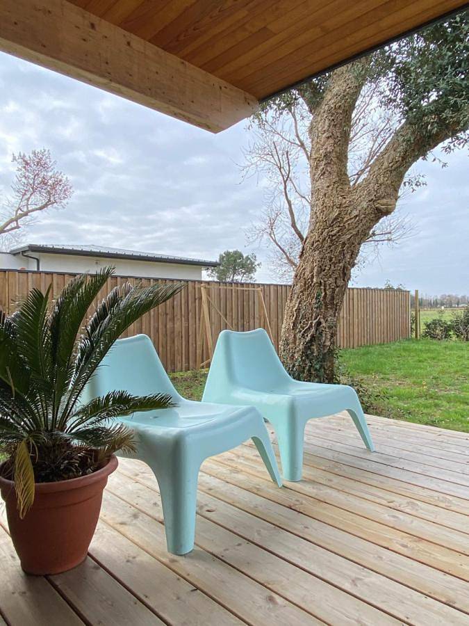 Gîte pour 2 personnes, avec terrasse à Saubion - 4