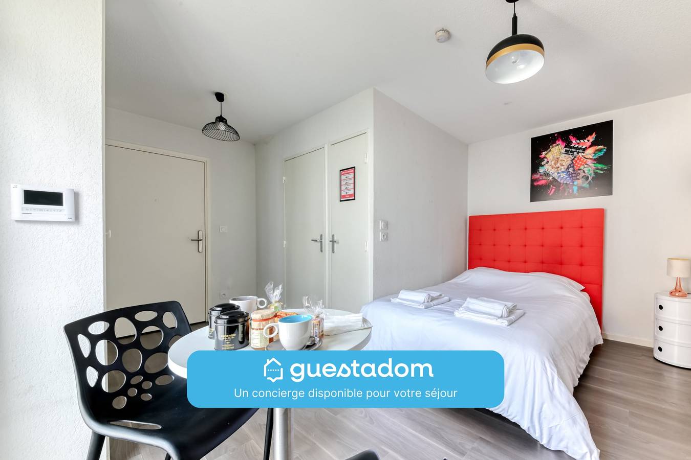 Studio entier, 4 - Le Bienvenu - Gratte-Ciel – Métro in Villeurbanne, Rhône