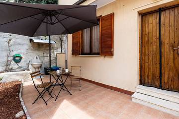 Location de vacances pour 3 personnes, avec jardin, animaux acceptés à Pompeiana