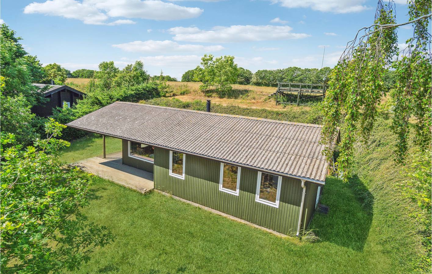 Ferienhaus für 6 Personen mit Terrasse in Knebel, Süddjursland