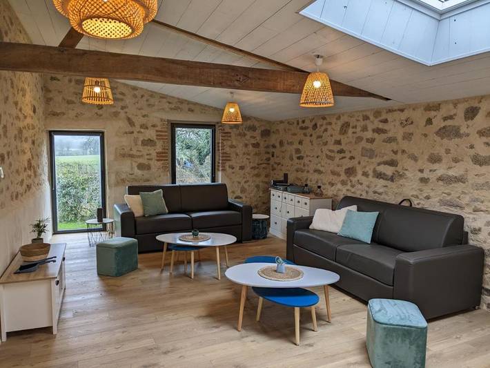 Appartement de vacances pour 4 personnes, avec jardin