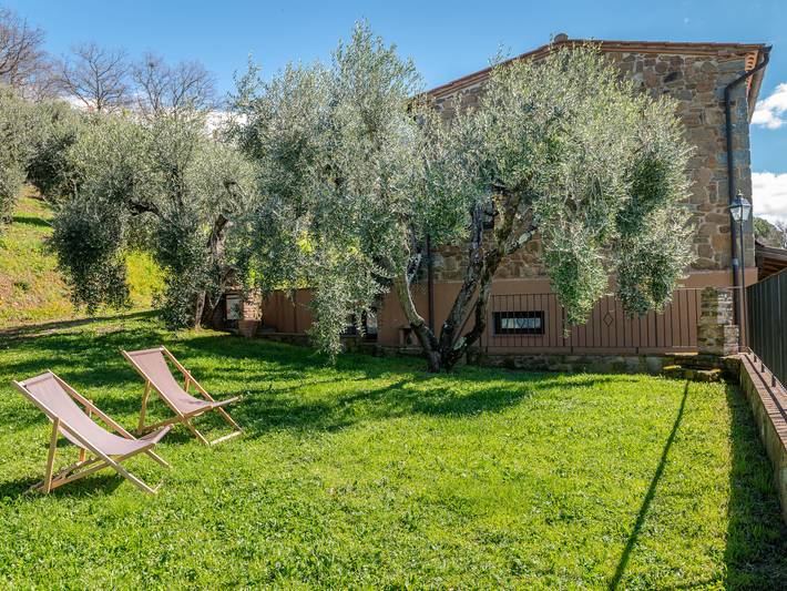 Casa vacanza per 3 persone, con Terrazza e Giardino nonché Panorama a Scansano