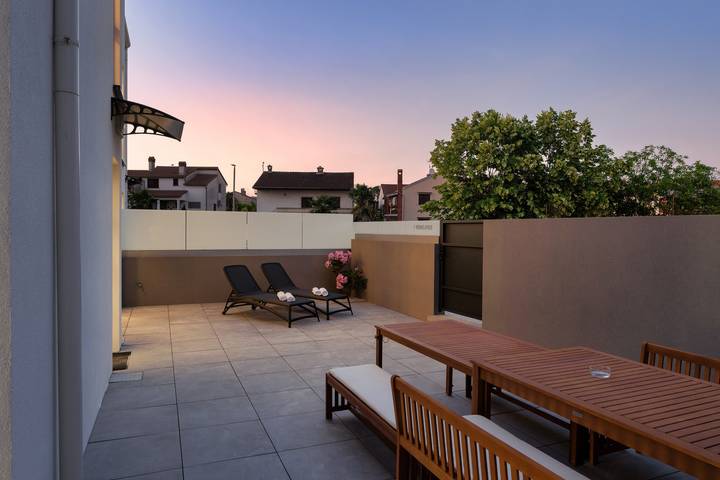 Ferienhaus für 8 Personen, mit Balkon und Terrasse in Funtana - 2
