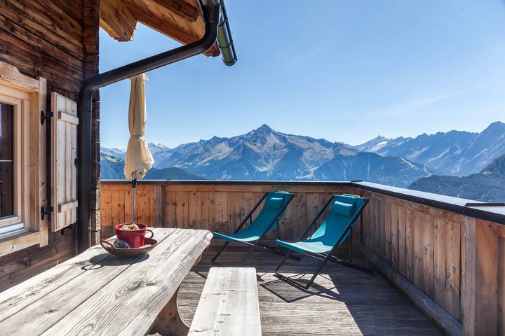 Berghütte Ahornblick mit Wlan und tollem Bergblick in Tuxer Alpen, Hippach