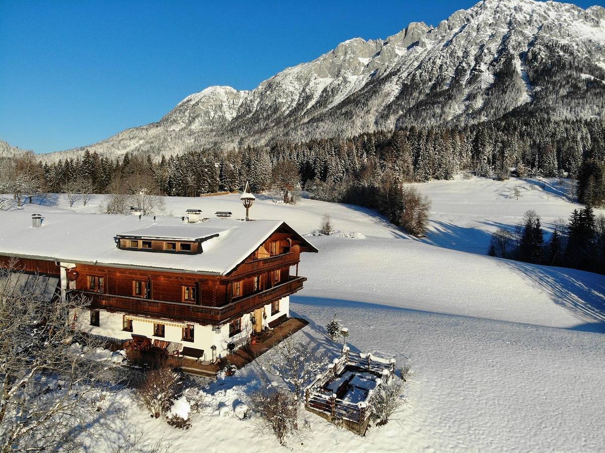 Appartement/Fewo, Dusche, Wc, 2 Schlafräume in Scheffau am Wilden Kaiser, Kitzbüheler Alpen