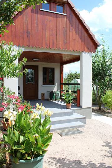 Gîte pour 5 personnes, avec terrasse et jardin à Scherwiller