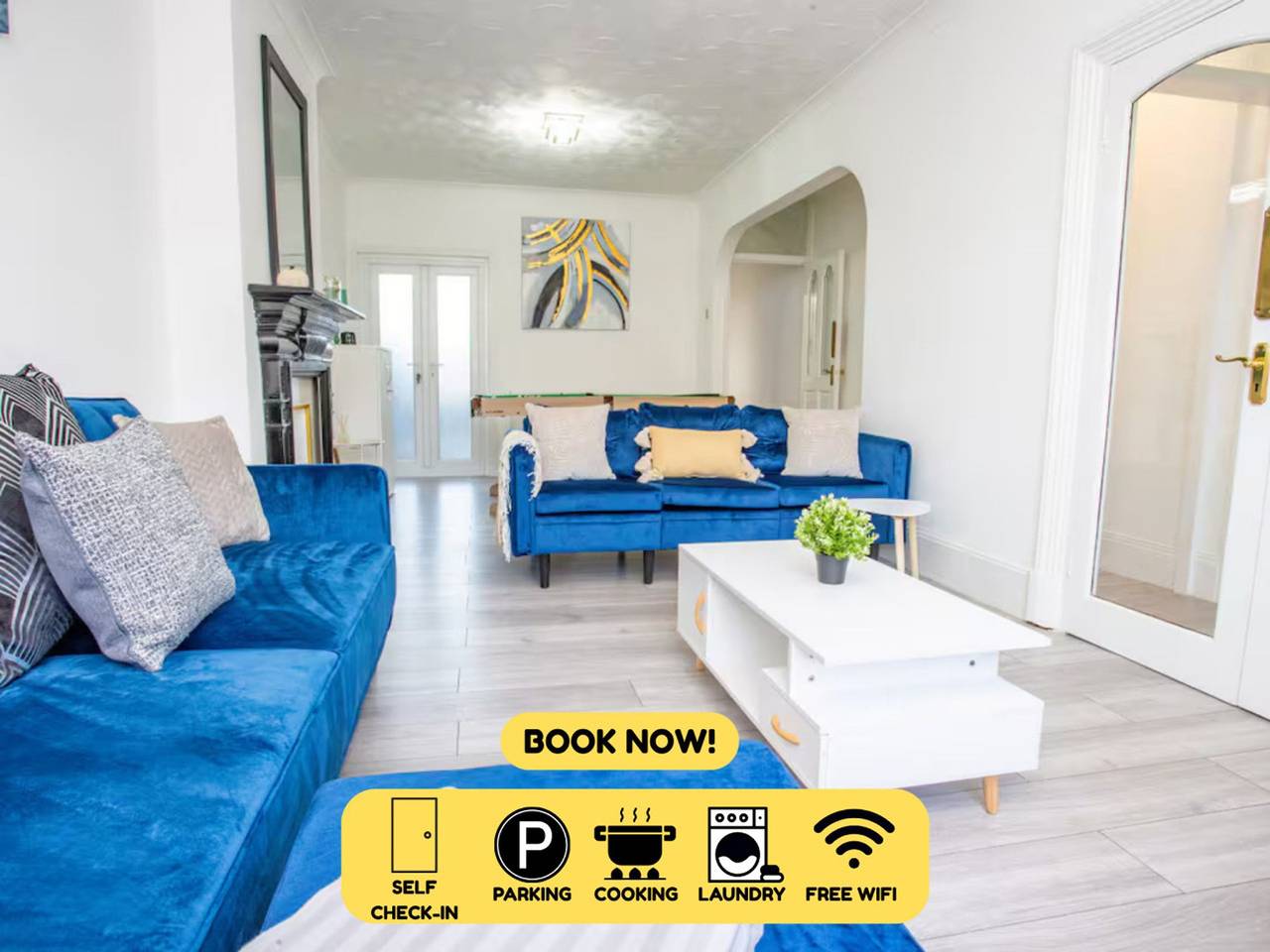 Sunny 3Br Home Near Portsmouth Park in Portsmouth, Südostengland