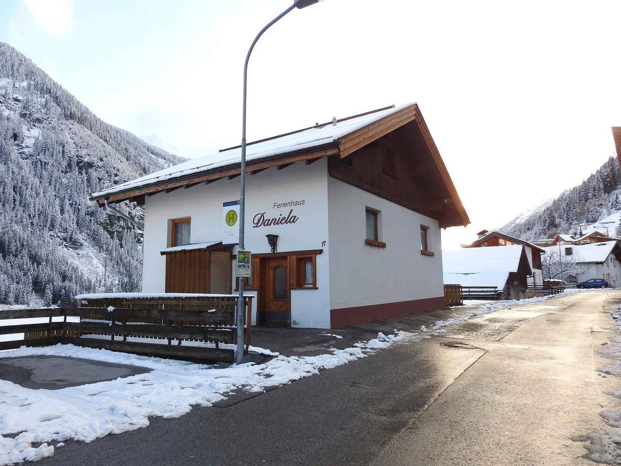 Ferienhaus mit Internetverbindung nur 300 m vom Skilift  in Kappl, Verwall