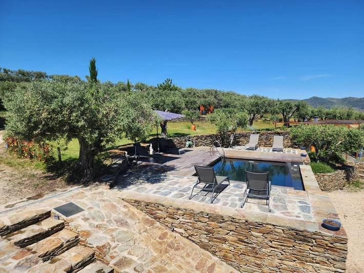 Maison de campagne pour 2 personnes, avec piscine ainsi que jardin et vue dans Tabuaço - 4