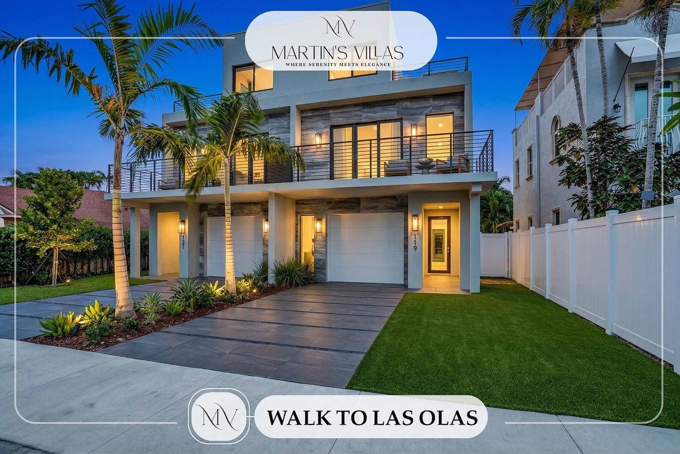 4Br w htd Pool  Walk to Las Olas  5mins to Beach in Fort Lauderdale, Broward County