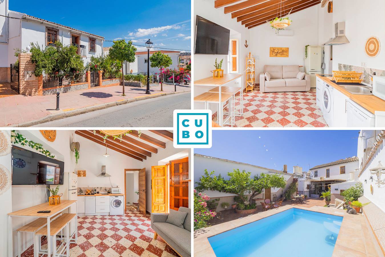 Estudio entero, Cubo's Estudio Doble Noches de Luna & Pool in Casabermeja, Provincia de Málaga