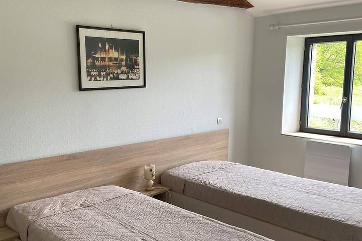 Bett des menschlichen Lebens auf Poiré sur Vie Vendée in Le Poiré-sur-Vie, Loire-Tal