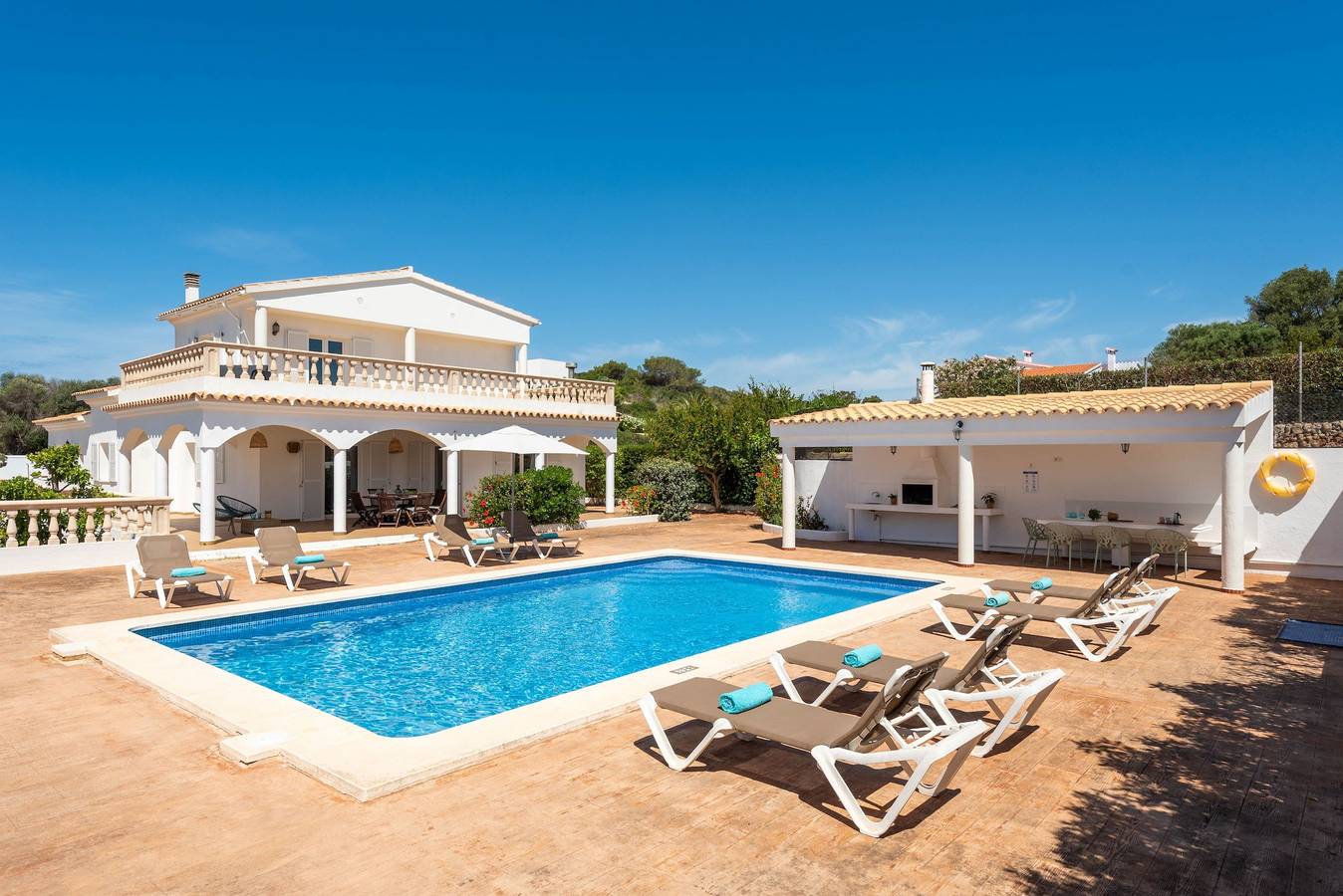 Villa für 8 Personen mit Pool in Punta Prima, Sant Lluís