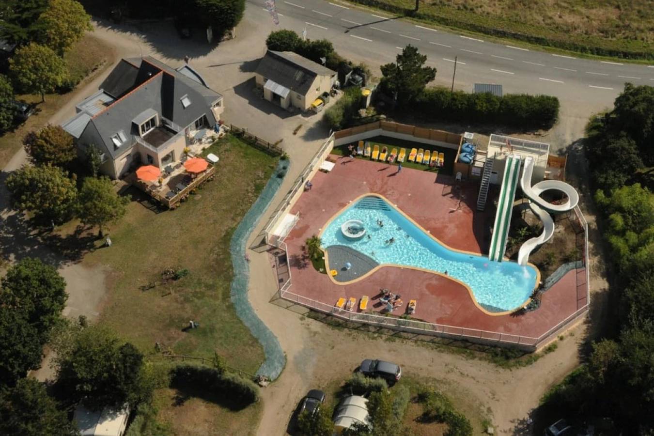 Zecamping 3 étoiles 500m plage espace aquatique locatif Bbq 20m2 in Plobannalec-Lesconil, Quimper und Umgebung