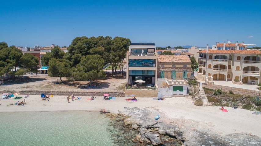 Villa für 8 Personen, mit Balkon und Terrasse in Ses Salines