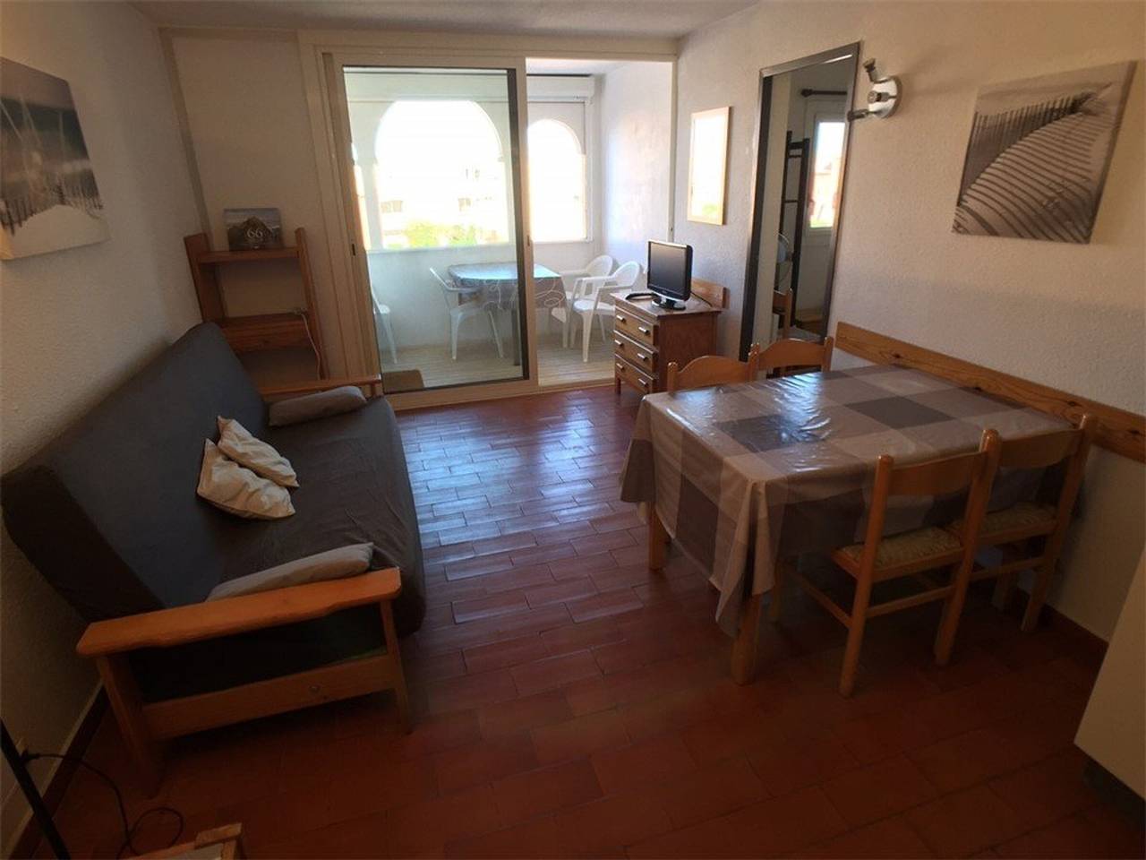 Apartamento entero, T3+Cabina con Piscina, Parking - Port Barcarès in Le Barcarès, Côte d'Améthyste