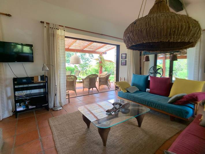 Casa de vacaciones 'Paradisiaque En Corse' con vistas al mar, piscina privada y Wi-Fi in Calcatoggio, Golfe de Sagone