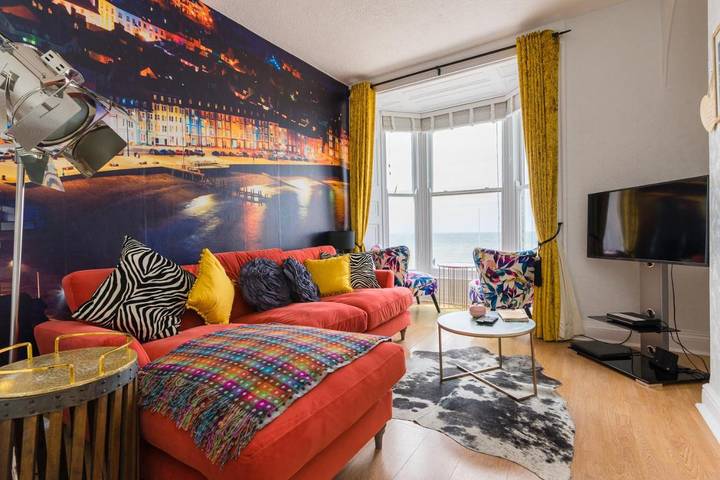Apartment for 2 people, with view in Aberystwyth