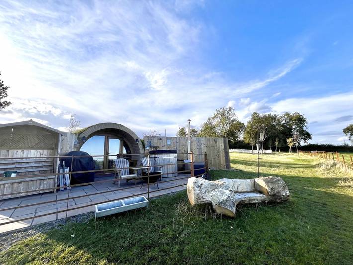 Glamping für 4 Personen, mit Ausblick und Garten, mit Haustier in Wales - 3