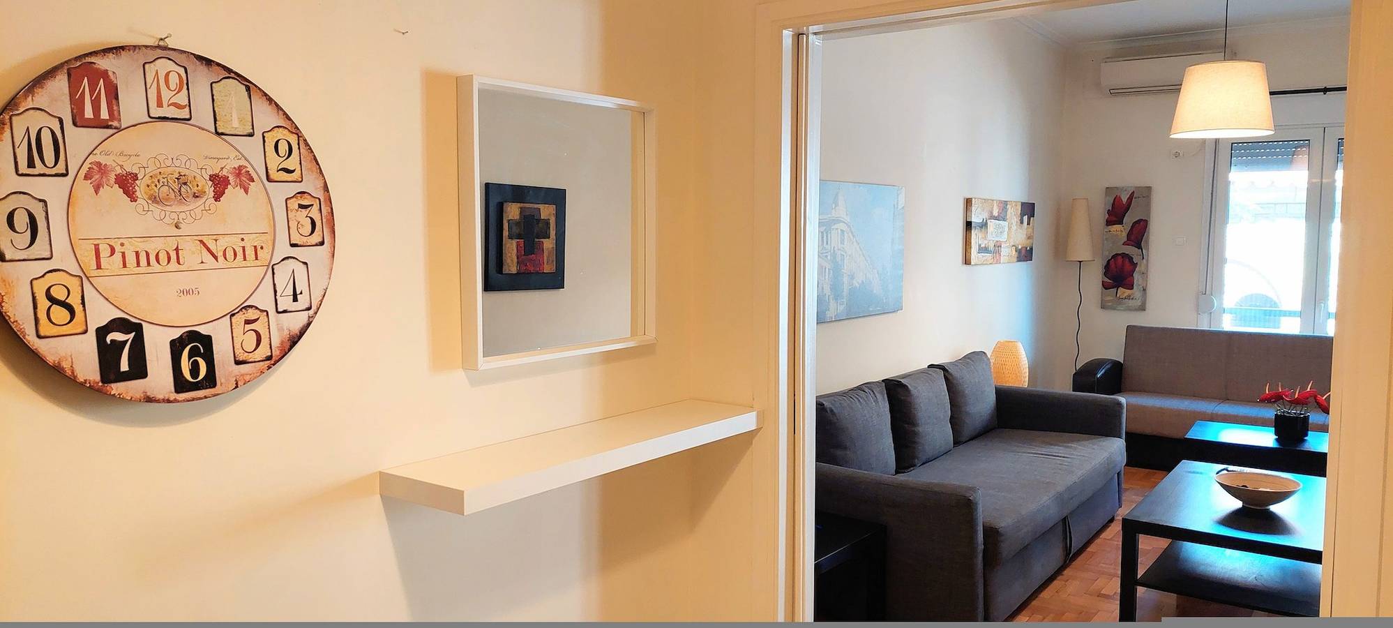 Geheel appartement, Vakantieappartement voor 8 personen met balkon in Centraal deel van Athene, Athene