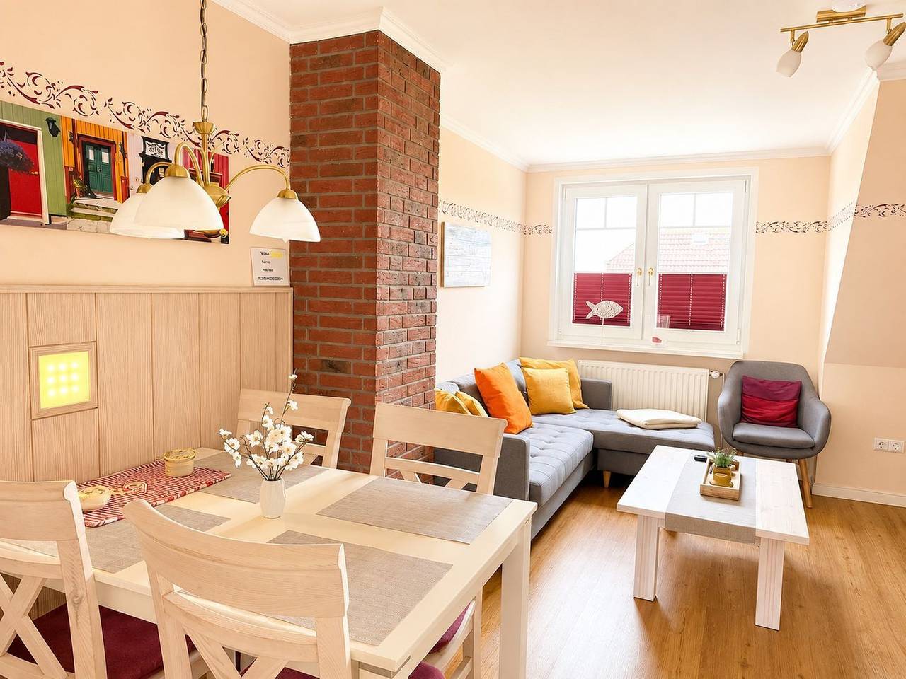 Ganze Wohnung, Ferienwohnung Daisy - Balkon, Dusche, eigener Parkplatz, 2 Schlafzimmer, meernah in Dagebüll, Nordfriesland