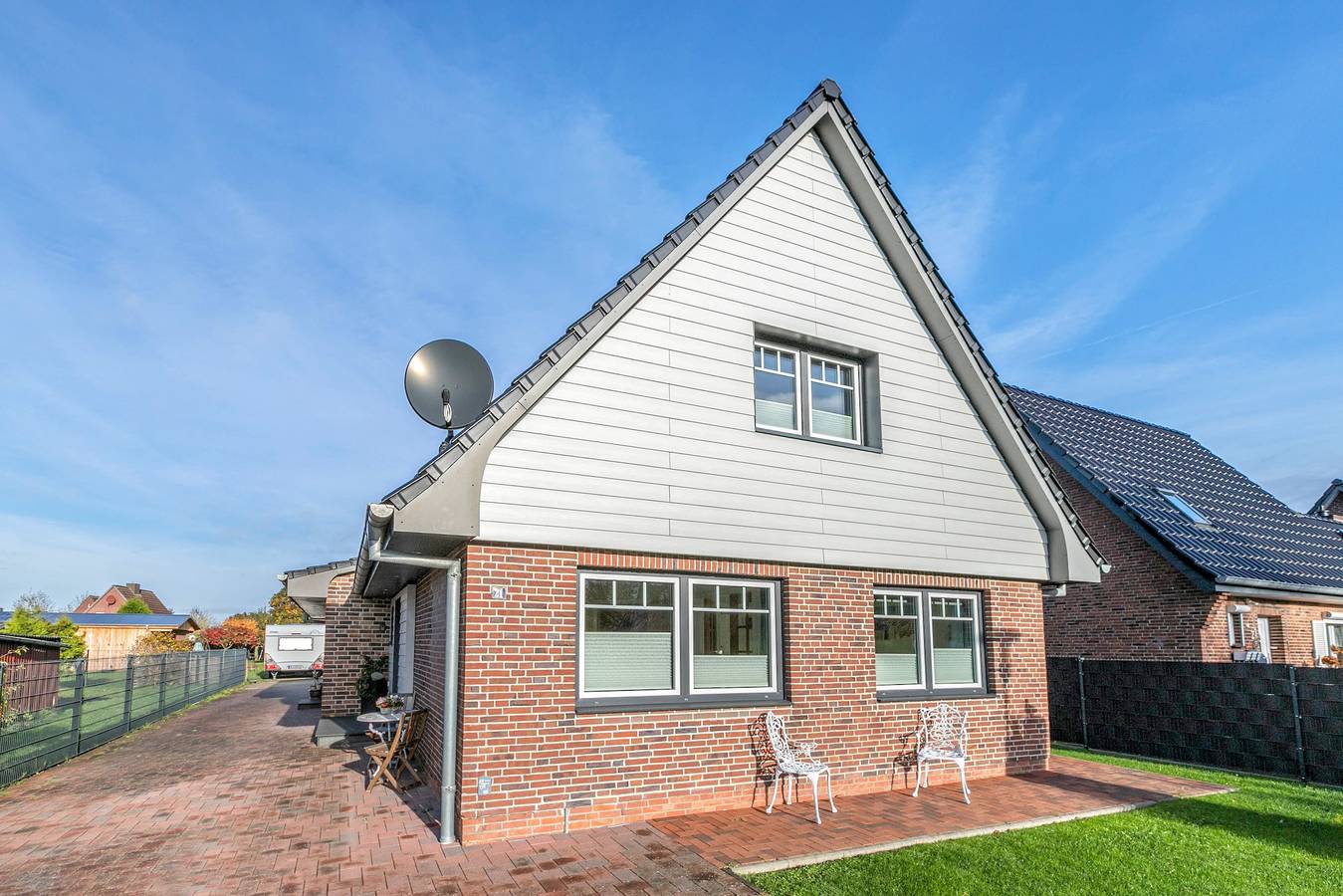 Ferienhaus 'Ferienhaus Smilla' mit privater Terrasse, Gemeinschaftsgarten und Wi-Fi in Meldorf, Nordseeküste