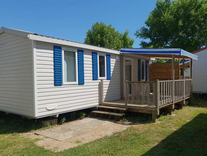 Camping Le Fief Melin  - Mobilheim 6 personen - Komfort in Le Château-d'Oléron, Côte de Beauté