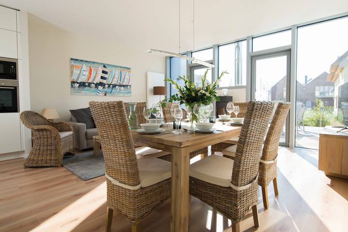 Ferienhaus mit Meerblick für 6 Personen, mit Sauna und Terrasse sowie Ausblick in Heiligenhafen - 2