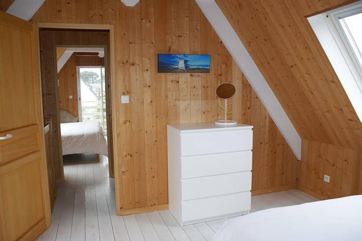 Location de vacances pour 5 personnes, avec terrasse et jardin dans Plage Trestignel - 4