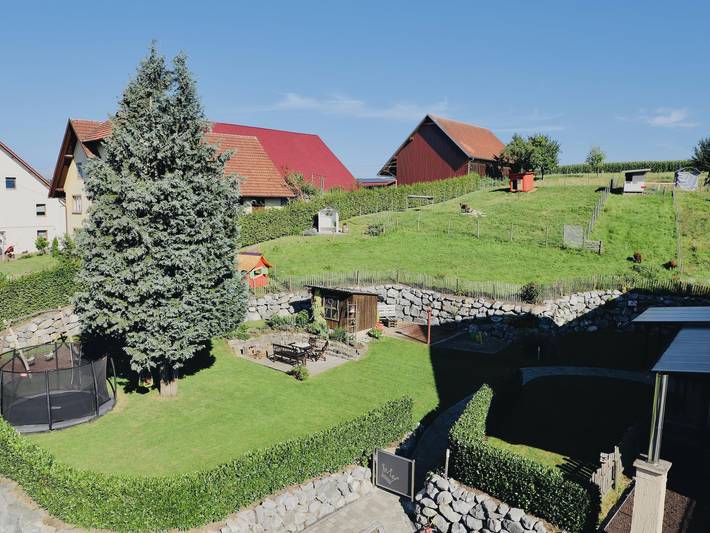 Ferienwohnung für 5 Personen, mit Terrasse und Garten, kinderfreundlich in Neukirch - 3